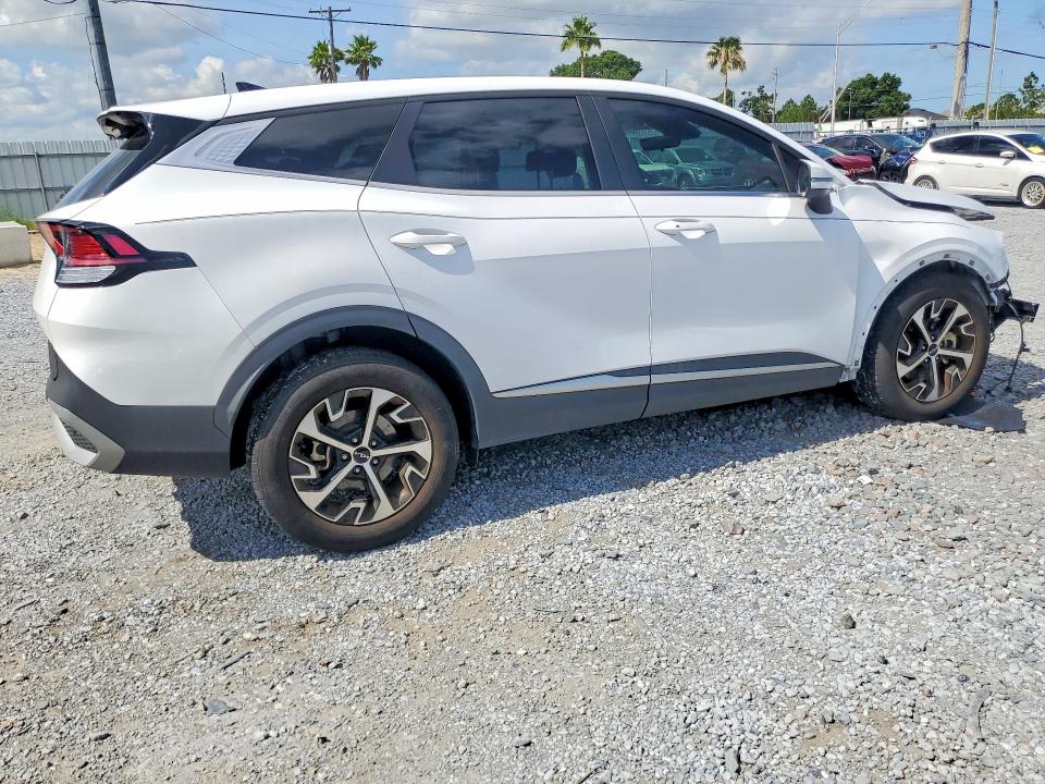 2023 Kia Sportage VIN 5XYK33AF7PG107863 COPART salvage auction — FRONT END, Fl - Certificate Of Destruction, sold $4,350 on 2026-07-31 (photo 3)