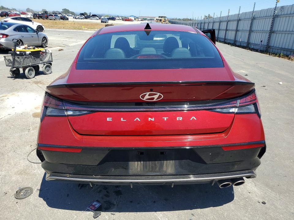 2024 Hyundai VIN KMHLR4DF6RU813353 COPART salvage auction — SIDE, Ca - Salvage Certificate, sold $4,100 on 2026-07-30 (photo 6)