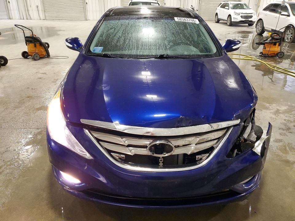 2013 Hyundai VIN 5NPEC4ABXDH561352 COPART salvage auction — FRONT END, Mn - Cert Of Title-Prior Salvage, sold $250 on 2026-07-28 (photo 5)