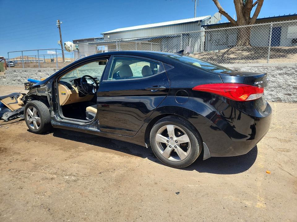 2012 Hyundai Elantra VIN KMHDH4AE0CU191245 COPART salvage auction — SIDE, Nm - Cert Of Title-Salvage, sold $1,000 on 2026-07-13 (photo 2)