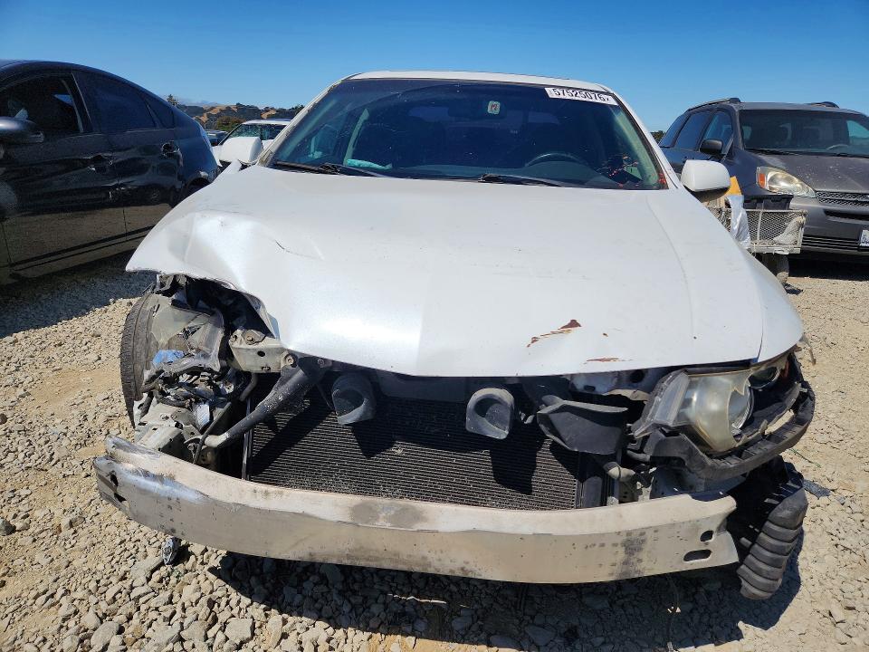 2012 Acura VIN JH4CU2F45CC013996 COPART salvage auction — FRONT END, Ca - Salvage Certificate, sold $350 on 2026-07-09 (photo 5)