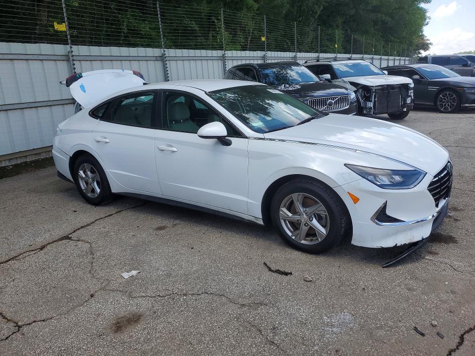 2021 Hyundai VIN 5NPEG4JA7MH105112 COPART salvage auction — REAR END, Ga - Cert Of Title-Salvage, sold $3,150 on 2026-07-24 (photo 4)
