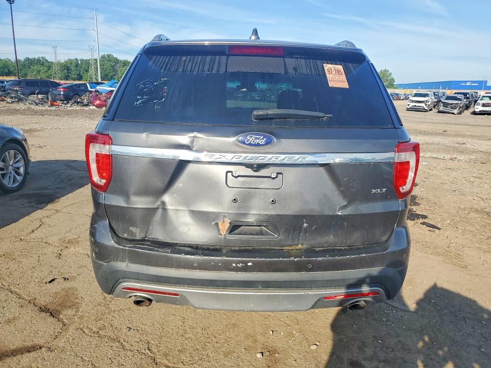 2016 Ford Explorer VIN 1FM5K7DH4GGB27131 COPART salvage auction — REAR END, Oh - Certificate Of Title, sold $1,400 on 2026-07-09 (photo 6)