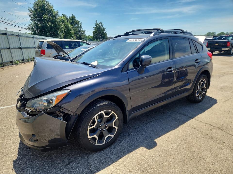 2014 Subaru Xv crosstrek VIN JF2GPACC0E8278333 COPART salvage auction — FRONT END, Oh - Certificate Of Title, sold $600 on 2026-07-08 (photo 1)