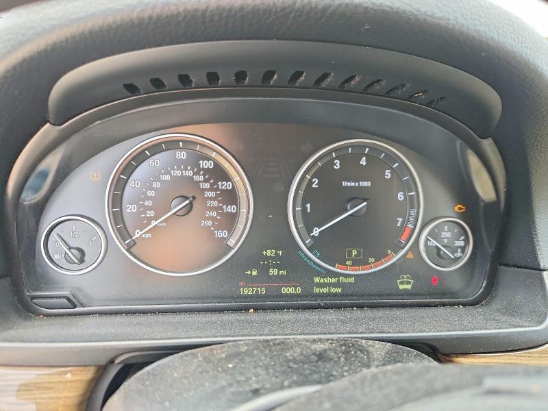 2014 BMW 5er VIN WBA5A5C5XED504009 COPART salvage auction — MECHANICAL, Fl - Certificate Of Title, sold $850 on 2026-07-07 (photo 9)