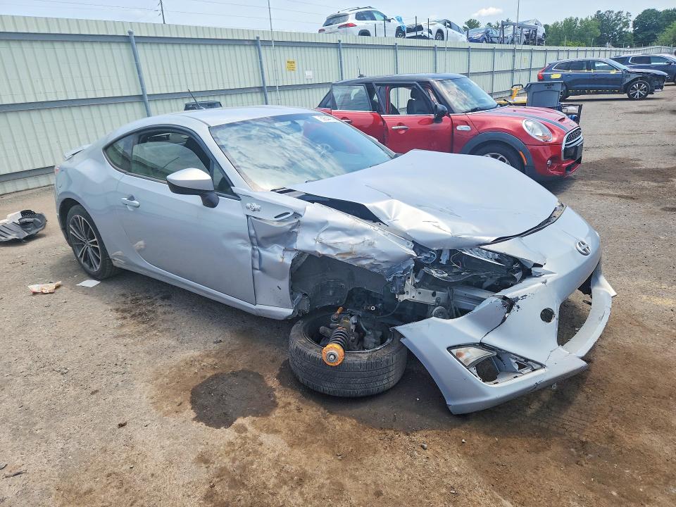 2013 Scion Fr-s VIN JF1ZNAA14D1728514 COPART salvage auction — FRONT END, Pa - Certificate Of Salvage, sold $400 on 2026-07-14 (photo 4)