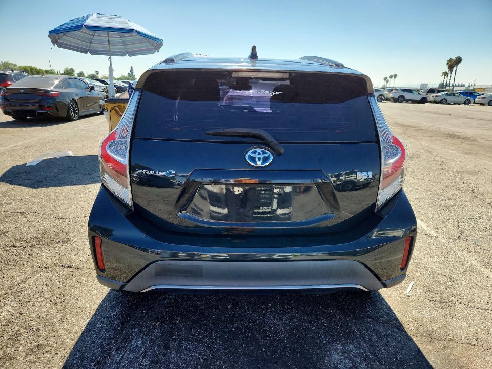 2018 Toyota Prius VIN JTDKDTB34J1611182 COPART salvage auction — FRONT END, Ca - Salvage Certificate, sold $5,100 on 2026-07-02 (photo 6)