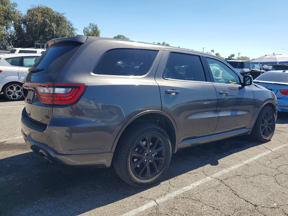 2018 Dodge Durango VIN 1C4SDHCT6JC289919 COPART salvage auction — FRONT END, Ca - Salvage Certificate, sold $5,500 on 2026-07-28 (photo 3)