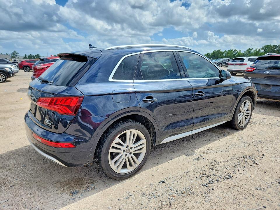 2018 Audi VIN WA1BNAFY0J2192646 COPART salvage auction — WATER/FLOOD, Tx - Salvage Title-Flood Damage, sold $4,200 on 2026-07-31 (photo 3)