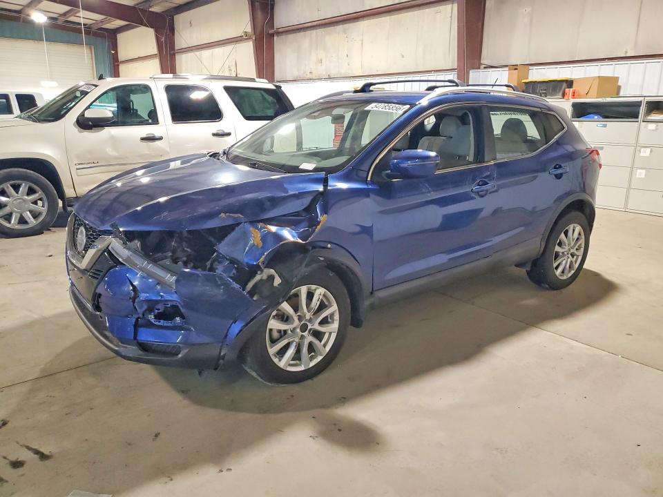 2020 Nissan Rogue VIN JN1BJ1CV6LW266386 COPART salvage auction — FRONT END, IA - CERT OF TITLE-SALVAGE TITLE, sold $3,650 on 2026-07-22 (photo 1)