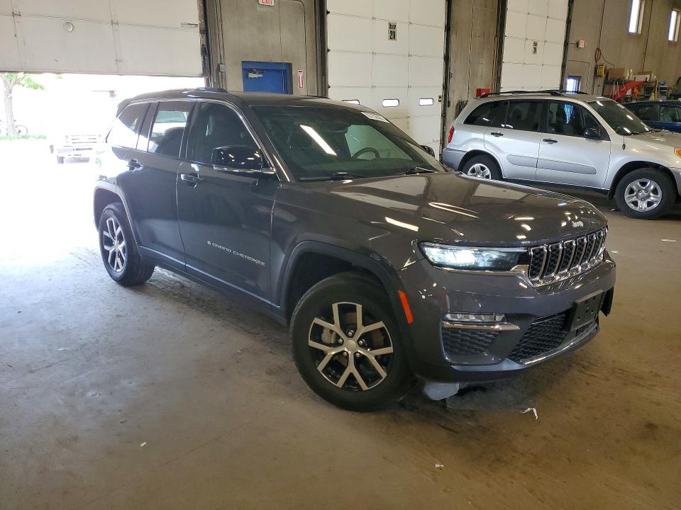 2024 Jeep Grand cherokee VIN 1C4RJHBG9RC104267 COPART salvage auction — FRONT END, Mn - Cert Of Title-Salvage, sold $11,100 on 2026-07-02 (photo 4)