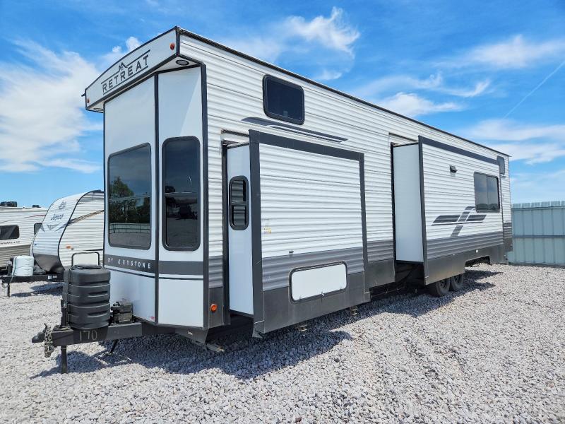 2024 Keystone rv Recreational vehicle (rv) VIN 4YDTHRU20RW260170 COPART salvage auction — WATER/FLOOD, WI - JUNKED VEHICLE BILL OF SALE, sold $29,500 on 2026-07-16 (photo 2)