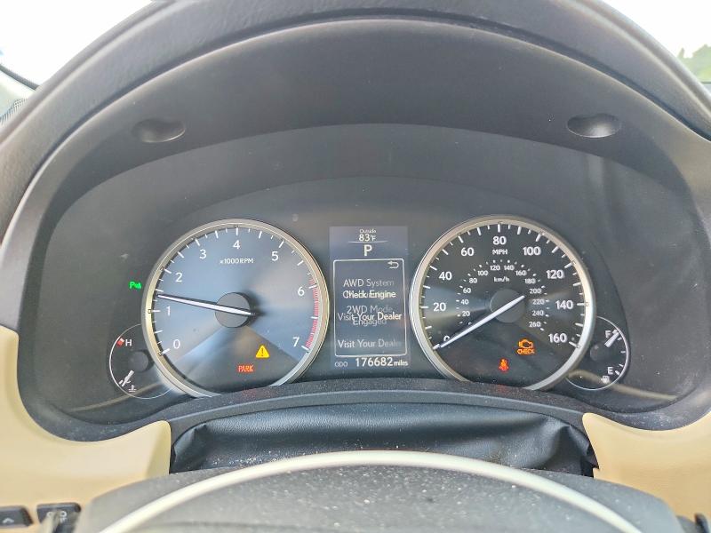 2016 Lexus VIN JTJBARBZ0G2059776 COPART salvage auction — FRONT END, Il - Salvage Certificate, sold $7,100 on 2026-07-28 (photo 9)