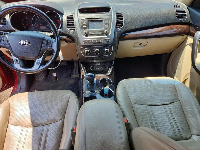 2015 Kia Sorento VIN 5XYKTCA66FG636736 COPART salvage auction — MECHANICAL, Ct - Certificate Of Title, sold $925 on 2026-07-10 (photo 8)