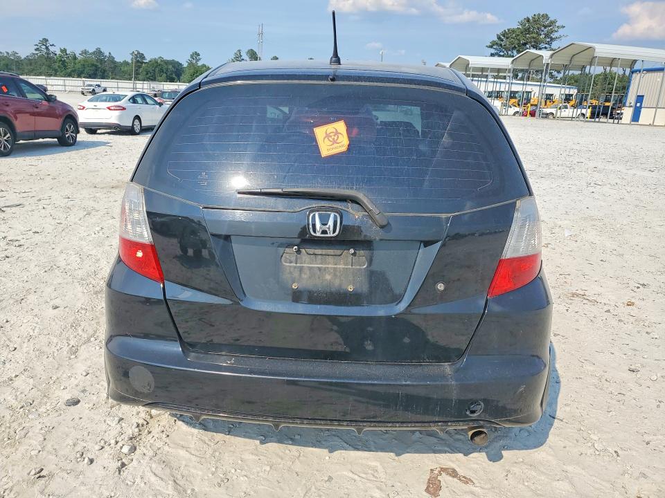 2009 Honda Fit VIN JHMGE87299S040888 COPART salvage auction — SIDE, GA - CERT OF TITLE-REBUILT SALVAGE, sold $975 on 2026-07-13 (photo 6)