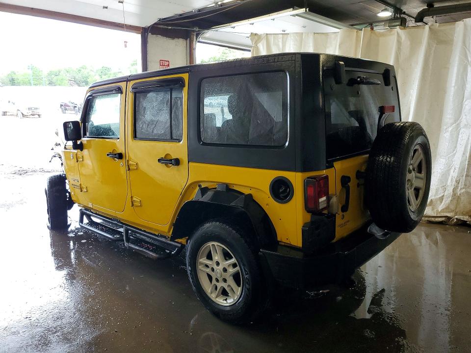 2011 Jeep Wrangler unlimited VIN 1J4BZ3H16BL519210 COPART salvage auction — FRONT END, Pa - Certificate Of Salvage, sold $900 on 2026-07-09 (photo 2)