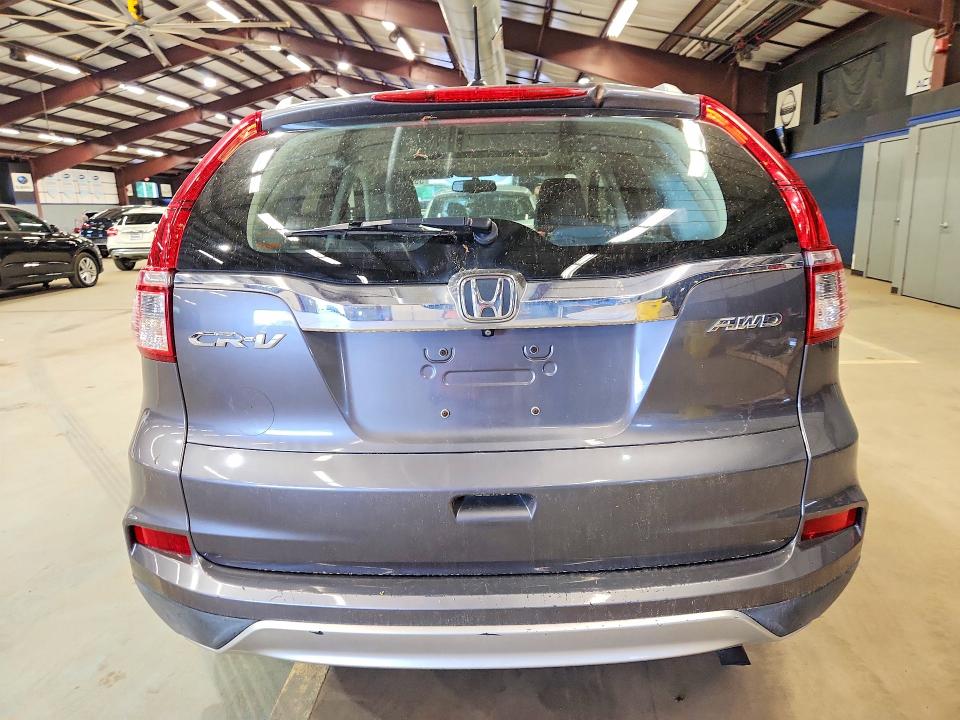 2015 Honda Cr-v VIN 2HKRM4H72FH643076 COPART salvage auction — MINOR DENT/SCRATCHES, Ct - Certificate Of Title, sold $6,100 on 2026-08-18 (photo 6)