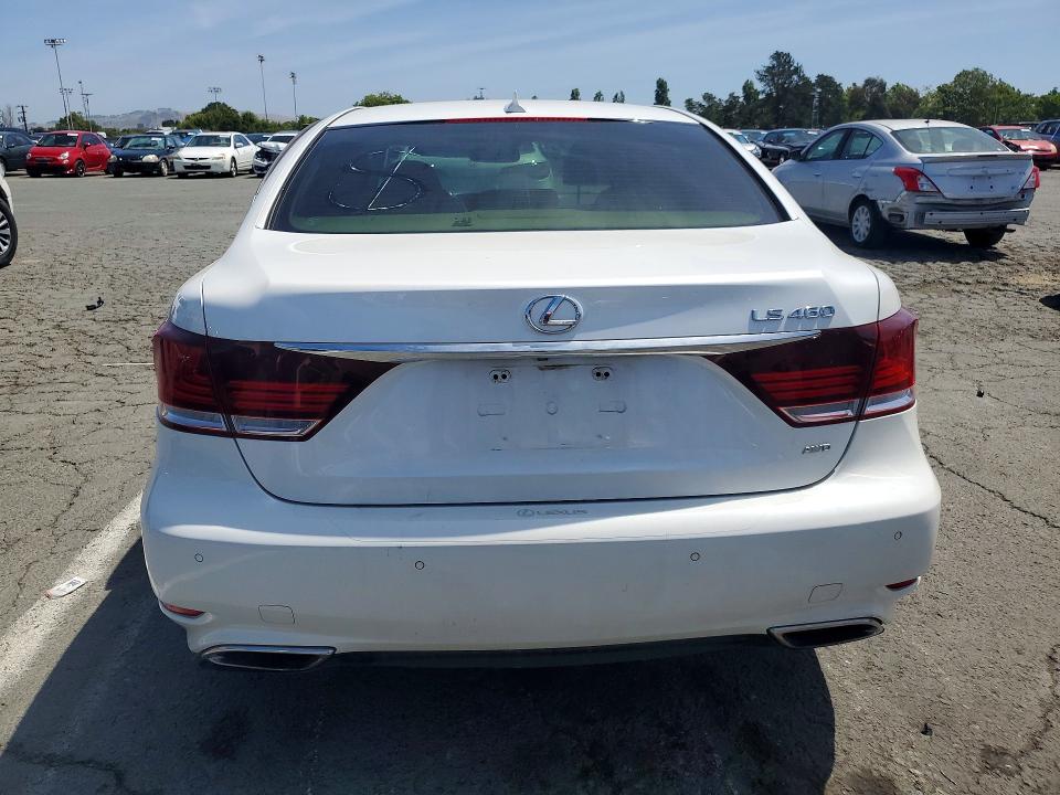 2013 Lexus Ls 460 VIN JTHCL5EF0D5017693 COPART salvage auction — SIDE, Wv - Dis/Dlr/Exp Only Clean Title (P), sold $2,550 on 2026-07-31 (photo 6)