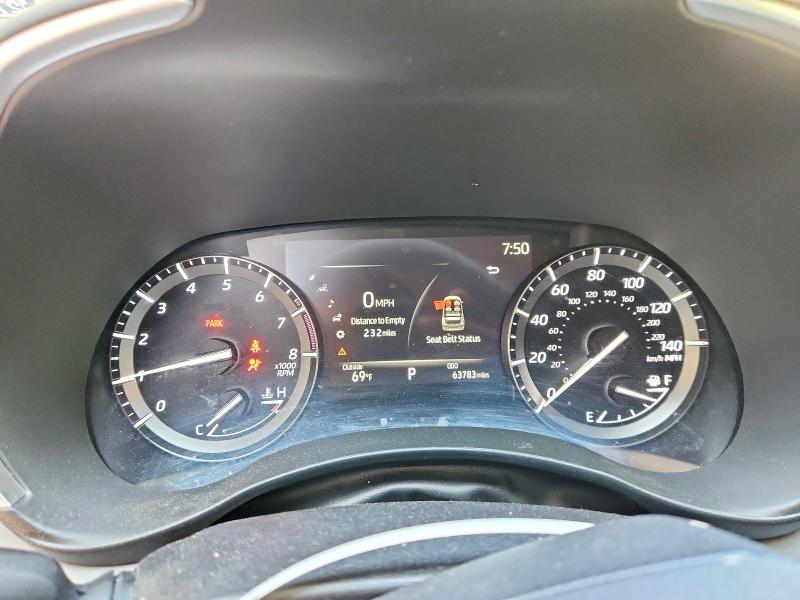 2020 Toyota Highlander VIN 5TDHZRBH5LS028829 COPART salvage auction — SIDE, Vt - Cert Of Title-Salvage Vehicle, sold $1,450 on 2026-07-27 (photo 9)