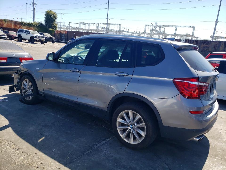 2016 BMW VIN 5UXWX9C54G0D68694 COPART salvage auction — FRONT END, Ca - Salvage Certificate, sold $4,100 on 2026-07-06 (photo 2)