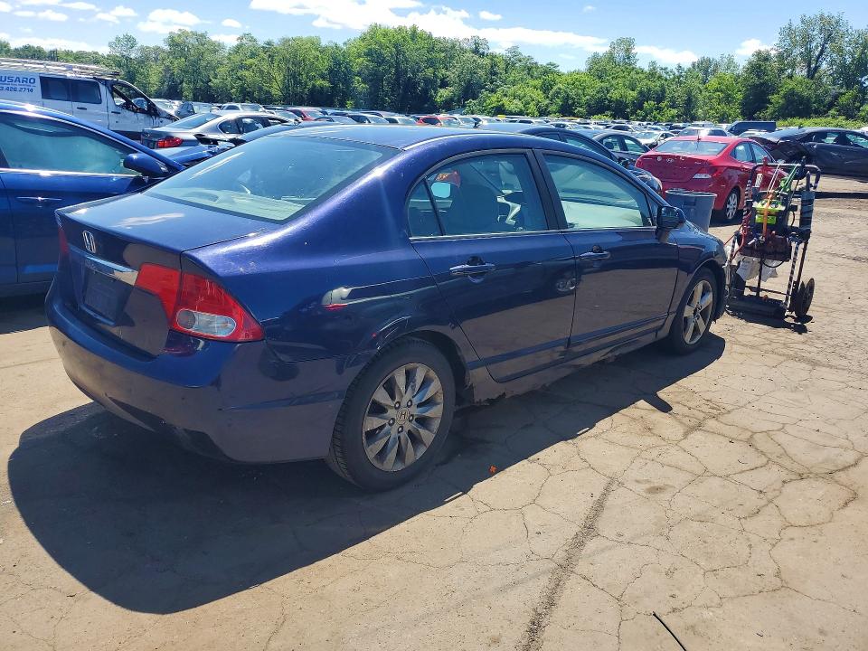 2009 Honda Civic VIN 19XFA16879E045466 COPART salvage auction — MINOR DENT/SCRATCHES, Ct - Certificate Of Title, sold $1,150 on 2026-07-10 (photo 3)