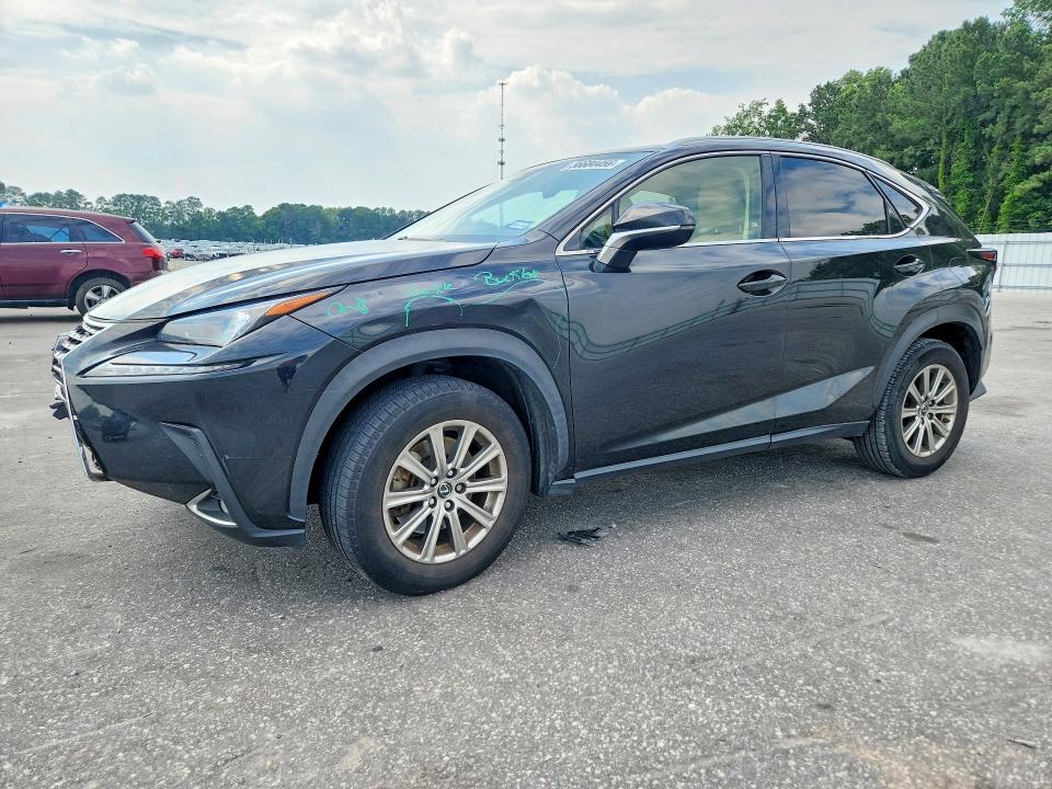 2020 Lexus Nx VIN JTJAARBZ9L2166234 COPART salvage auction — FRONT END, Nc - Salvage Certificate Of Title, sold $6,700 on 2026-07-30 (photo 1)