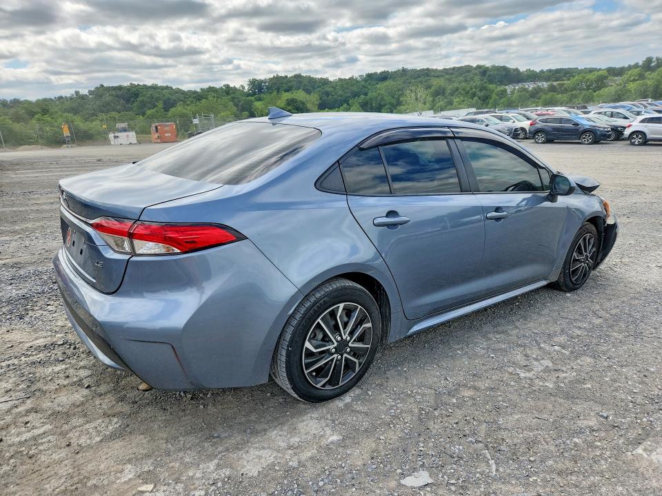 2022 Toyota Corolla VIN JTDEPMAE5N3001623 COPART salvage auction — FRONT END, Pa - Certificate Of Salvage, sold $5,900 on 2026-07-10 (photo 3)