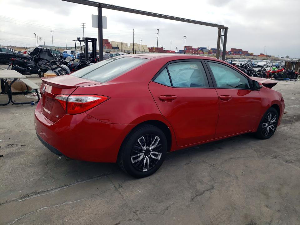 2014 Toyota VIN 5YFBURHE1EP162623 COPART salvage auction — FRONT END, Ca - Salvage Certificate, sold $1,850 on 2026-07-08 (photo 3)