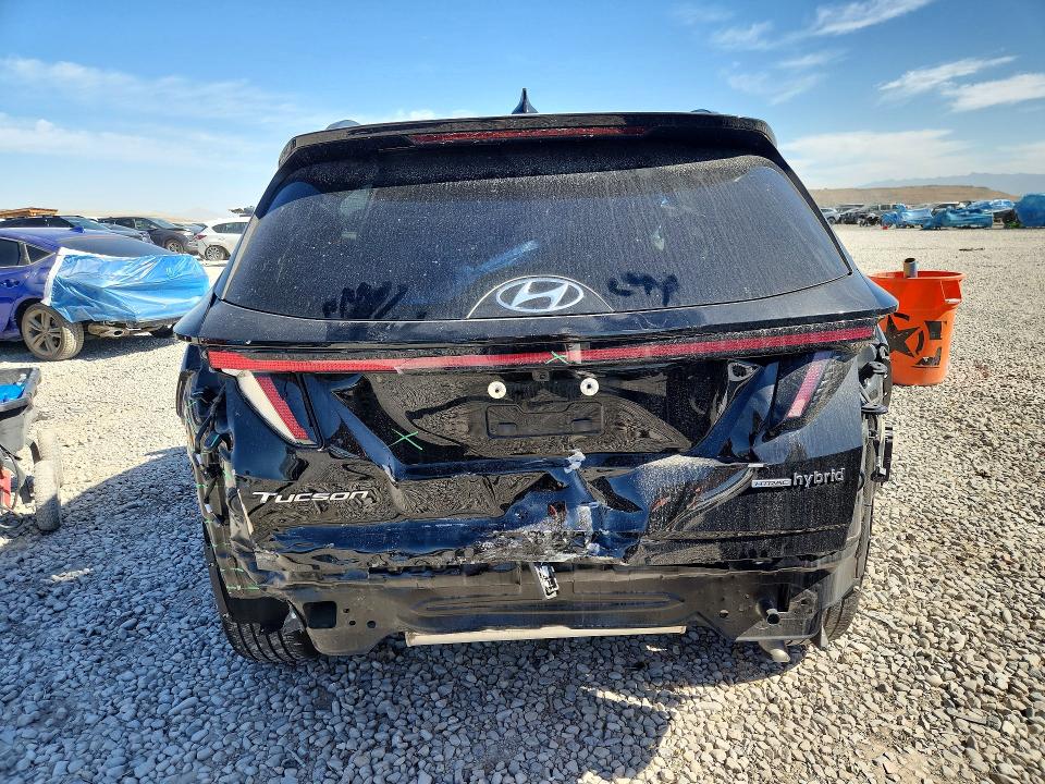 2023 Hyundai Tucson VIN KM8JFCA14PU110026 COPART salvage auction — REAR END, Ut - Salvage Certificate, sold $11,000 on 2026-07-31 (photo 6)