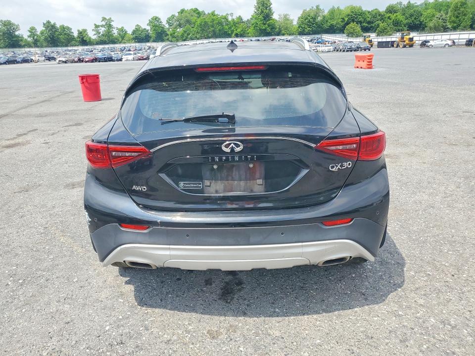2017 Infiniti Qx30 VIN SJKCH5CR9HA028993 COPART salvage auction — FRONT END, Pa - Cert Of Title, sold $2,150 on 2026-07-07 (photo 6)