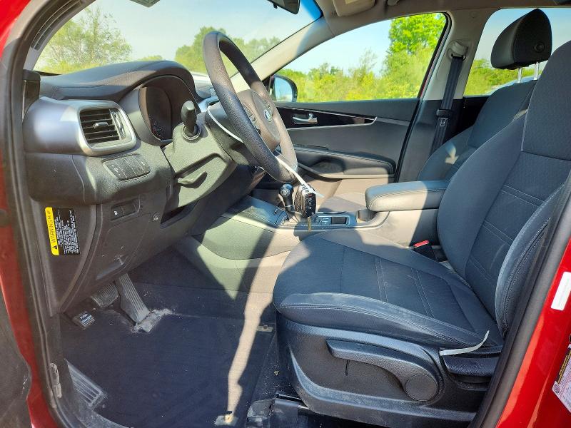 2018 Kia Sorento VIN 5XYPG4A35JG358796 COPART salvage auction — HAIL, OH - CERT OF TITLE-SALVAGE, sold $4,150 on 2026-07-02 (photo 7)