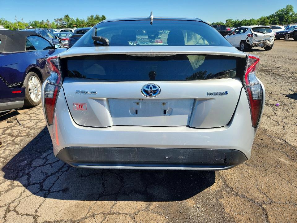 2017 Toyota Prius VIN JTDKARFU6H3536191 COPART salvage auction — FRONT END, Ct - Cert Of Title-Salvage, sold $2,200 on 2026-07-14 (photo 6)