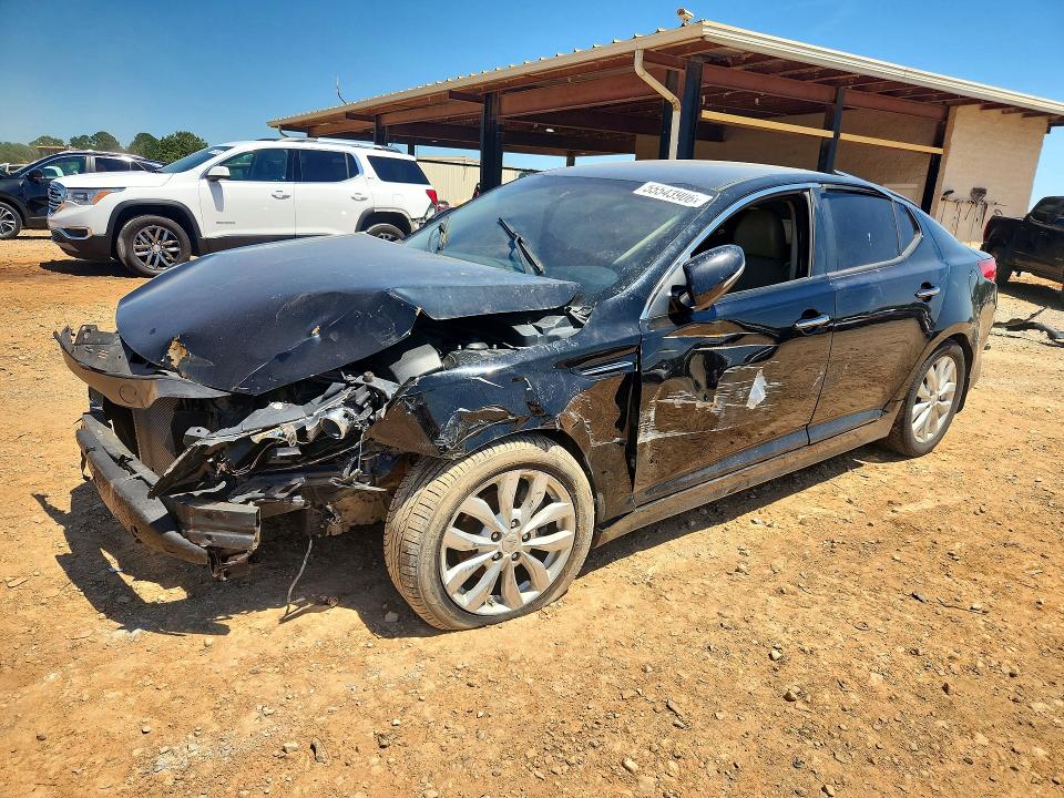 2015 Kia Optima VIN 5XXGN4A77FG354320 COPART salvage auction — FRONT END, Al - Cert Of Title-Salvage Title, sold $250 on 2026-07-29 (photo 1)