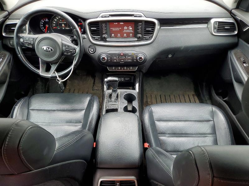 2018 Kia Sorento VIN 5XYPHDA17JG365602 COPART salvage auction — REAR END, On - Permit No Brand - Unfit, sold $5,400 on 2026-07-09 (photo 8)