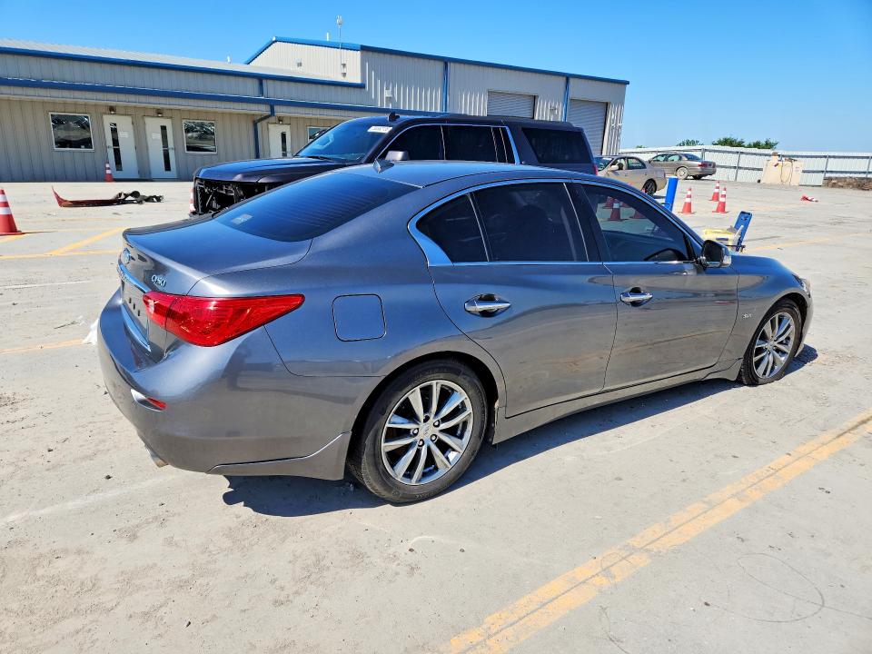 2017 Infiniti Q50 VIN JN1EV7AP8HM733920 COPART salvage auction — NORMAL WEAR, Tn - Certificate Of Title, sold $2,800 on 2026-07-09 (photo 3)