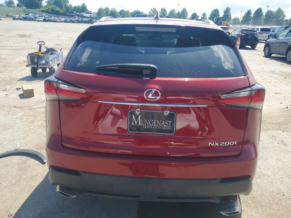 2017 Lexus Nx VIN JTJBARBZ7H2130831 COPART salvage auction — FRONT END, Mo - Salvage Certificate Of Title, sold $6,300 on 2026-07-21 (photo 6)