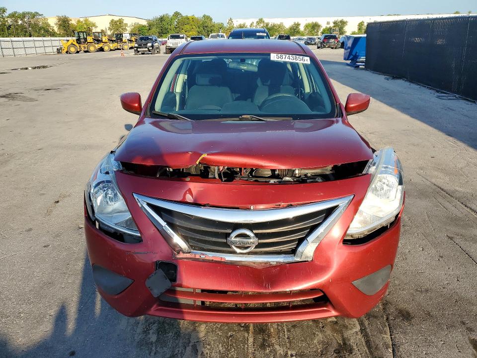 2017 Nissan Versa VIN 3N1CN7AP2HL864004 COPART salvage auction — FRONT END, Fl - Cert Of Title Slvg Rebuildable, sold $825 on 2026-07-09 (photo 5)