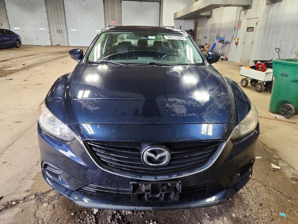 2016 Mazda 6 VIN JM1GJ1V51G1434390 COPART salvage auction — REAR END, Wi - Certificate Of Title, sold $3,500 on 2026-07-13 (photo 5)