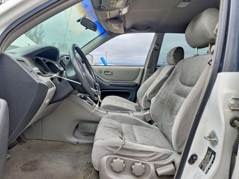 2003 Toyota Highlander VIN JTEGD21A830066091 COPART salvage auction — MINOR DENT/SCRATCHES, Ca - Dis/Dlr/Exp Only Clean Title, sold $500 on 2026-07-21 (photo 7)