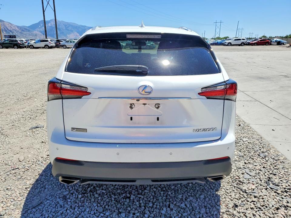 2015 Lexus Nx VIN JTJBARBZ6F2036212 COPART salvage auction — FRONT END, UT - SALVAGE CERTIFICATE, sold $6,600 on 2026-07-27 (photo 6)