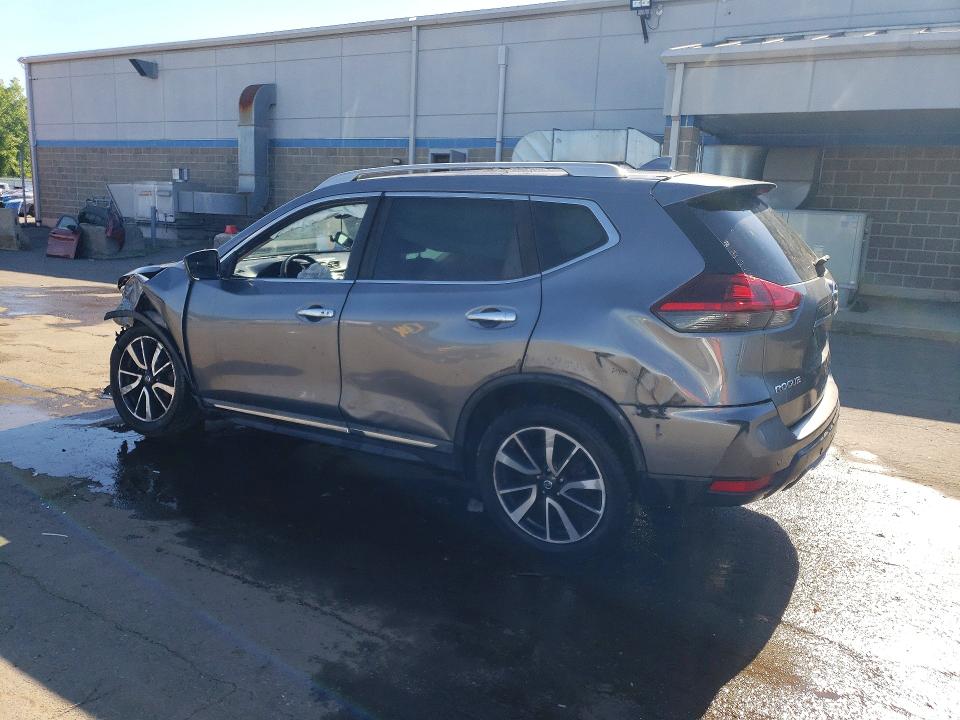 2020 Nissan Rogue VIN 5N1AT2MV0LC709295 COPART salvage auction — SIDE, CT - CERT OF TITLE-SALVAGE, sold $1,250 on 2026-07-02 (photo 2)