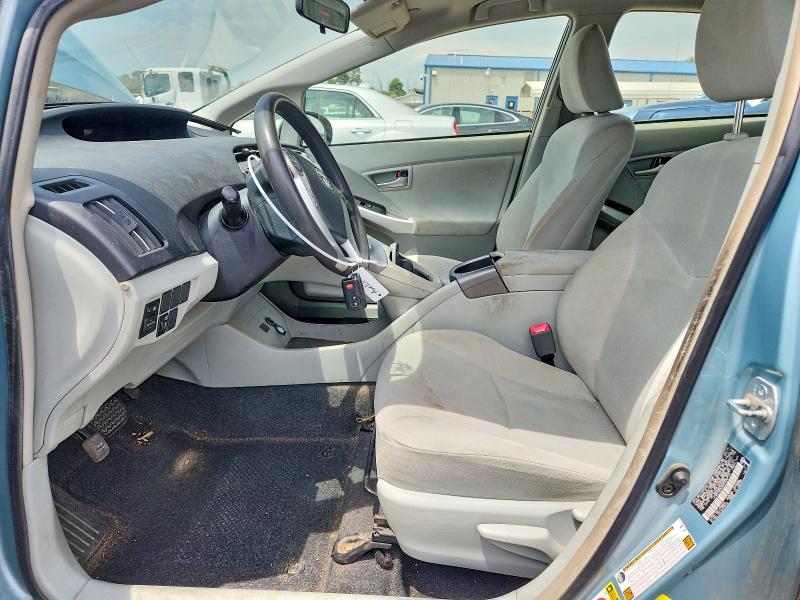 2013 Toyota Prius VIN JTDKN3DU3D5700712 COPART salvage auction — FRONT END, Pa - Certificate Of Salvage, sold $1,600 on 2026-07-14 (photo 7)