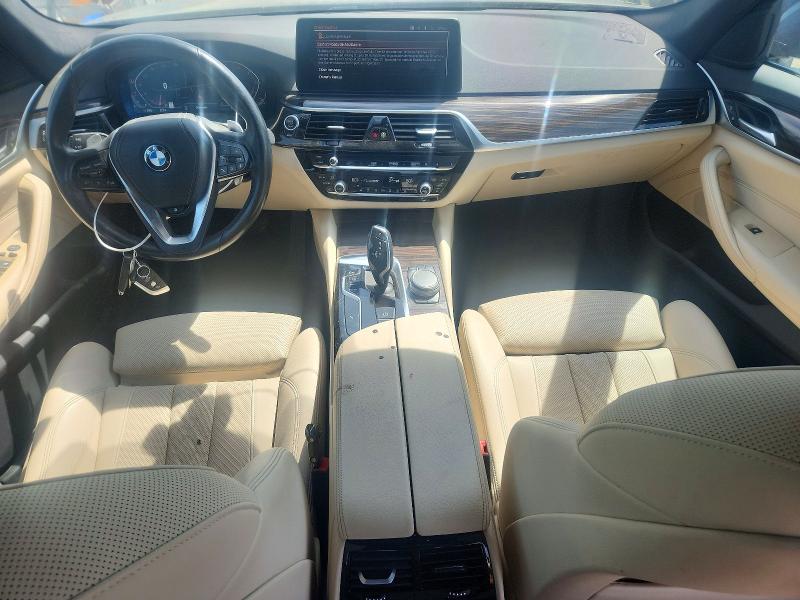 2023 BMW 5er VIN WBA13BJ05PWY02599 COPART salvage auction — REAR END, Ma - Cert Of Title-Salvage, sold $14,800 on 2026-07-29 (photo 8)
