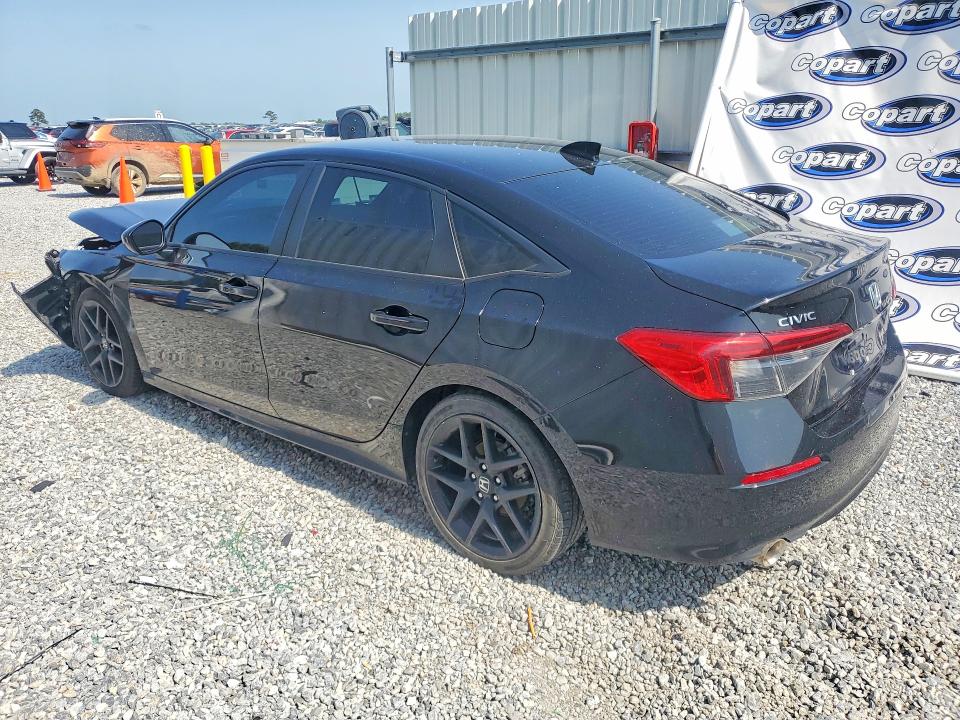 2024 Honda Civic VIN 2HGFE2F50RH540775 COPART salvage auction — FRONT END, Tx - Certificate Of Title, sold $2,900 on 2026-07-30 (photo 2)