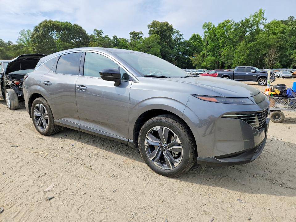 2025 Nissan Murano VIN 5N1AZ3CS7SC131643 COPART salvage auction — SIDE, Md - Cert Of Salvage > 75% Damage, sold $10,800 on 2026-07-28 (photo 4)