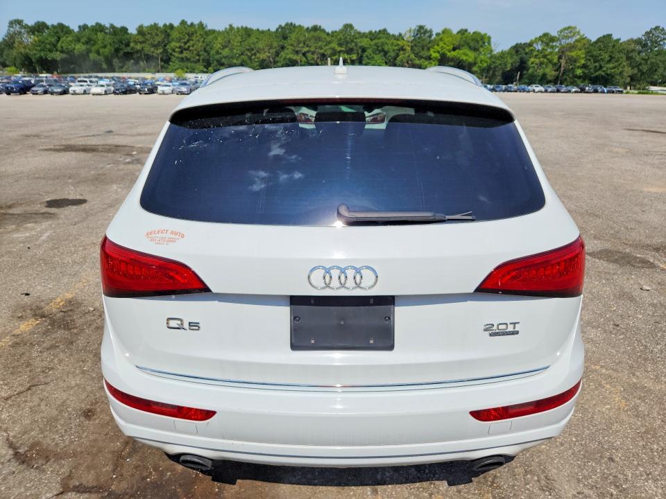 2015 Audi Q5 VIN WA1CFAFP6FA065454 COPART salvage auction — MINOR DENT/SCRATCHES, Al - Certificate Of Title, sold $1,300 on 2026-08-01 (photo 6)