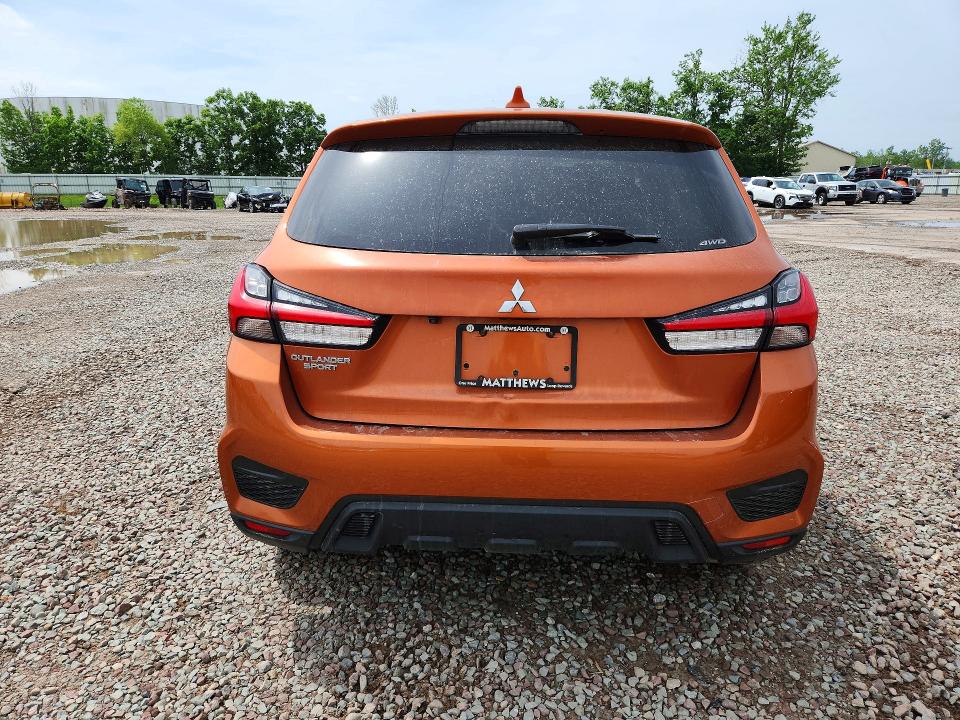 2021 Mitsubishi VIN JA4ARUAU0MU004805 COPART salvage auction — FRONT END, Ny - Mv-907A Salvage Certificate, sold $625 on 2026-07-20 (photo 6)