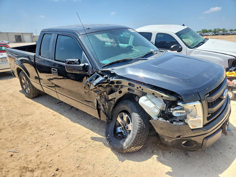 2013 Ford F-150 VIN 1FTFX1CF1DFB20324 COPART salvage auction — FRONT END, Tx - Salvage Vehicle Title, sold $1,900 on 2026-07-02 (photo 4)
