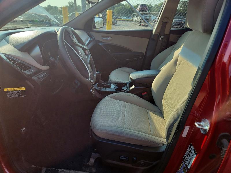 2018 Hyundai Santa fe VIN 5XYZUDLB3JG504635 COPART salvage auction — REAR END, Pa - Certificate Of Salvage, sold $3,550 on 2026-07-15 (photo 7)