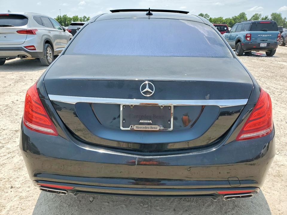 2016 Mercedes-benz S-klasse VIN WDDUG8CB2GA234739 COPART salvage auction — NORMAL WEAR, Tx - Certificate Of Title, sold $1,200 on 2026-07-07 (photo 6)